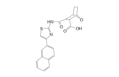 3-({[4-(2-naphthyl)-1,3-thiazol-2-yl]amino}carbonyl)-7-oxabicyclo[2.2.1]heptane-2-carboxylic acid