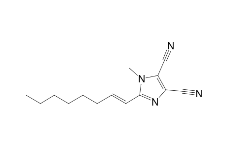 1-Methyl-2-[(1E)-1-octenyl]-1H-imidazole-4,5-dicarbonitrile