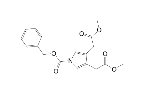 Dimethyl 1-(benzyloxycarbonyl)pyrrole-3,4-diacetate