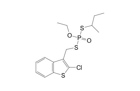 phosphorodithioic acid, S-sec-butyl S-[(2-chlorobenzo[b]thien-3-yl)methyl] O-ethyl ester