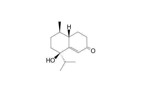 (4aS,5R,8R)-5-methyl-8-oxidanyl-8-propan-2-yl-3,4,4a,5,6,7-hexahydronaphthalen-2-one