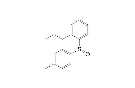 (S)-1-p-Tolylsulfinyl-2-propylbenzene