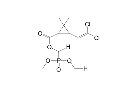 O,O-DIMETHYL[2-(2',2'-DICHLOROVINYL)-3,3-DIMETHYLCYCLOPROPYLCARBOXYMETHYL]PHOSPHONATE