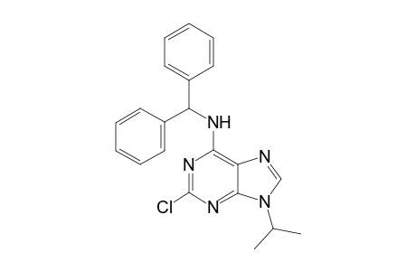 N-Benzhydryl-2-chloro-9-isopropyl-9H-purin-6-amine