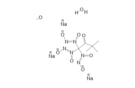 3,3-DIMETHYLBUTANE-2-ONE-1,1,1-[METHANE-TRIS-(DIAZENE-N-OXIDE-N'-HYDROXYLATE)]-TRISSODIUM-SALT