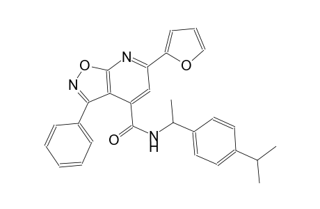 6-(2-furyl)-N-[1-(4-isopropylphenyl)ethyl]-3-phenylisoxazolo[5,4-b]pyridine-4-carboxamide