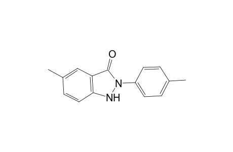 3H-Indazol-3-one, 1,2-dihydro-5-methyl-2-(4-methylphenyl)-