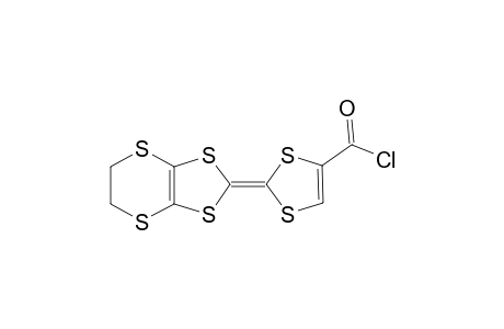 Ethylenedithiotetrathiafulvalene-4-carboxylic acid chloride