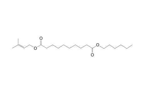 Sebacic acid, hexyl 3-methylbut-2-enyl ester