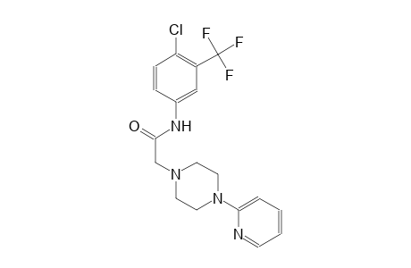 1-piperazineacetamide, N-[4-chloro-3-(trifluoromethyl)phenyl]-4-(2-pyridinyl)-