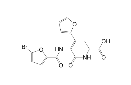 alanine, N-[(2Z)-2-[[(5-bromo-2-furanyl)carbonyl]amino]-3-(2-furanyl)-1-oxo-2-propenyl]-