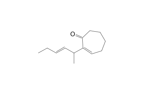 2-(1'-Methylpent-2'-enyl)cyclohept-2-en-1-one