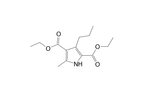 5-Methyl-3-propyl-1H-pyrrole-2,4-dicarboxylic acid diethyl ester