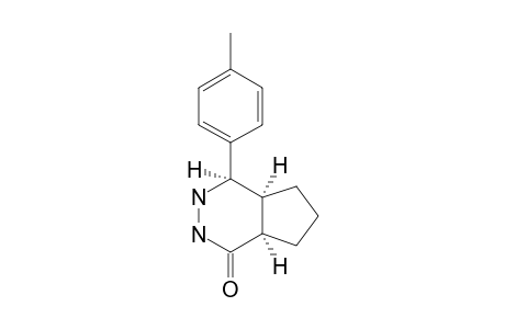 6-(PARA-TOLYL)-CIS-4,5-CYCLOPENTA-1,4,5,6-TETRAHYDROPYRIDAZIN-3(2H)-ONE