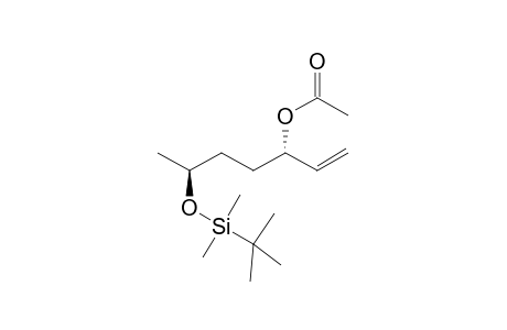 (1S)-1-((3S)-3-{1-[tert-Butyl)-1,1-dimethylsilyl]oxy}butyl)propenyl acetate