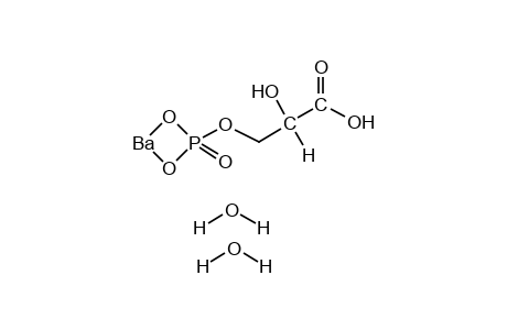 D-GLYCERIC ACID, 3-(DIHYDROGEN PHOSPHATE), BARIUM SALT, DIHYDRATE