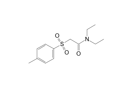 N,N-diethyl-2-(p-tolylsulfonyl)acetamide