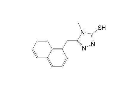 4H-1,2,4-triazole-3-thiol, 4-methyl-5-(1-naphthalenylmethyl)-