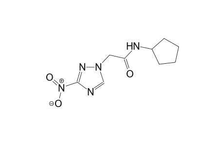 1H-1,2,4-triazole-1-acetamide, N-cyclopentyl-3-nitro-
