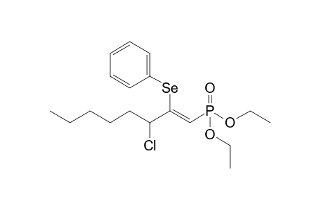 Diethyl[(Z)-3-Chloro-2-(phenylselanyl)-1-octenyl]phosphonate