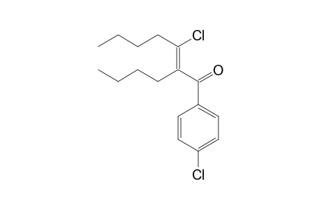 (Z)-2-Butyl-3-chloro-1-(4-chlorophenyl)hept-2-en-1-one