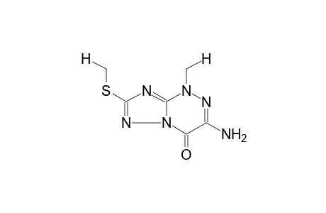 6-AMINO-2-METHYLTHIO-4-METHYL-7-OXO-4,7-DIHYDRO-1,2,4-TRIAZOLO[5,1-C][1,2,4]TRIAZIN