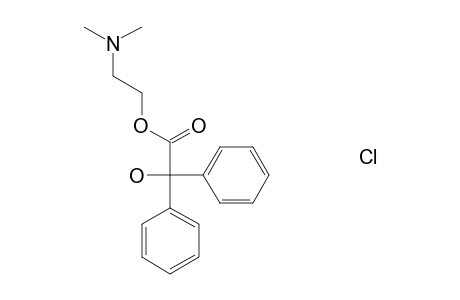 2-(Dimethylamino)ethyl benzilate hydrochloride