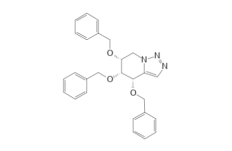 (4S,5R,6R)-4,5,6-TRIS-(BENZYLOXY)-4,5,6,7-TETRAHYDRO-[1,2,3]-TRIAZOLO-[1,5-A]-PYRIDINE