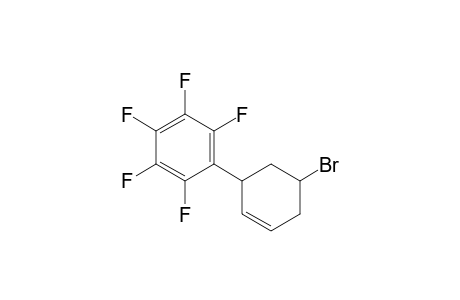 4-Bromo-6-(pentafluorophenyl)cyclohexene