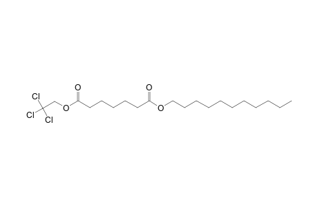 Pimelic acid, 2,2,2-trichloroethyl undecyl ester