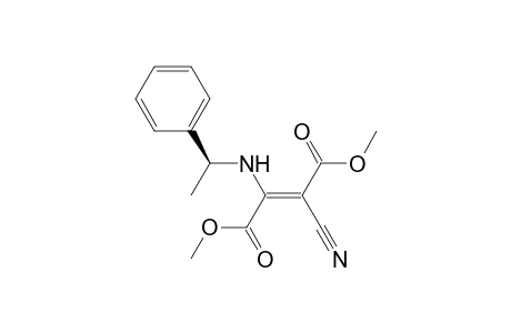 Dimethyl (Z)-2-cyano-3-{[S]-1'-phenylethyl)amino}but-2-ene-1,4-dioate