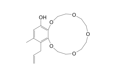 17-Allyl-14-hydroxy-16-methylbenzo-1,4,7,10,13-pentaoxacyclopentadecane