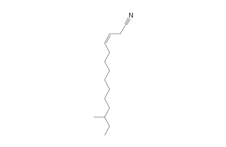 (Z)-12-methyltetradec-3-enenitrile