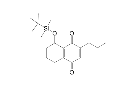 8-(terty-Butyldimethylsilyloxy)-2-propyl-1,4-naphthoquinone