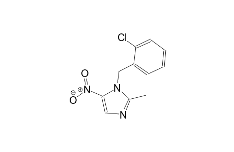 1H-imidazole, 1-[(2-chlorophenyl)methyl]-2-methyl-5-nitro-