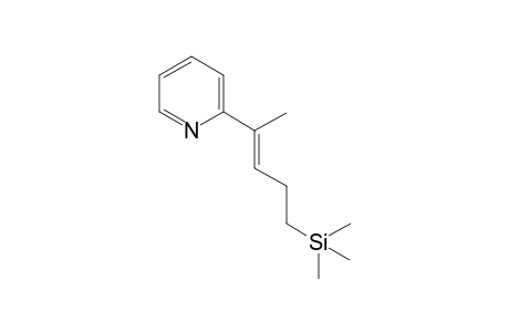 (E)-2-(5-Trimethylsilylpent-2-enyl)pyridine