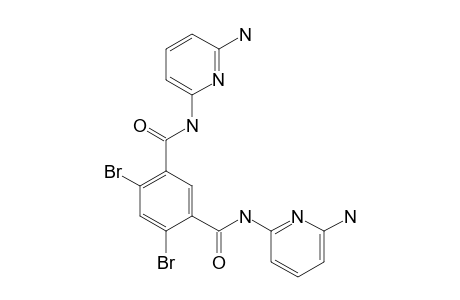 N,N'-Bis(6-aminopyrid-2-yl)-4,6-dibromoisophthalamide