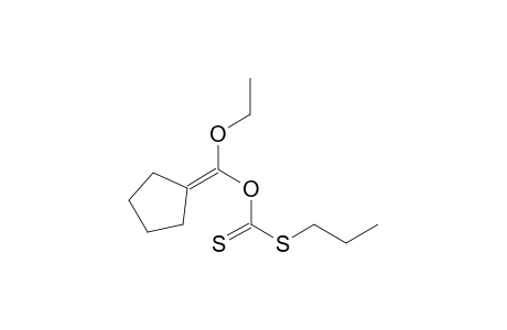Carbonodithioic acid, O-(cyclopentylideneethoxymethyl) S-propyl ester