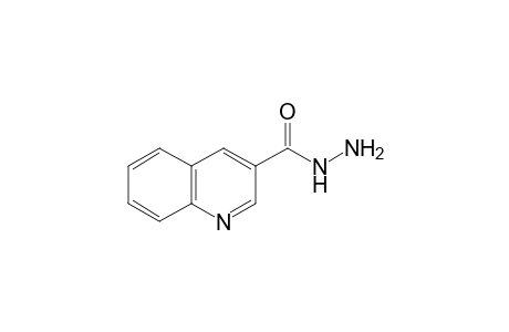 3-quinolinecarboxylic acid, hydrazide