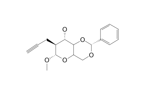 METHYL-4,6-O-BENZYLIDENE-2-DEOXY-2-C-(PROP-2-YNYL)-ALPHA-D-ALTROSIDE