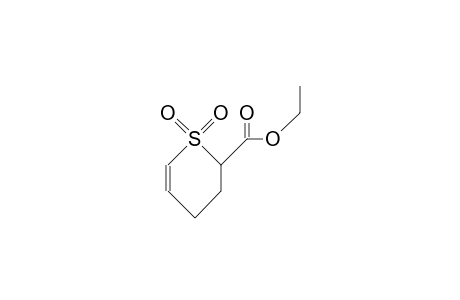 2-Carboethoxy-3,4-dihydro-2H-thiopyran 1,1-dioxide