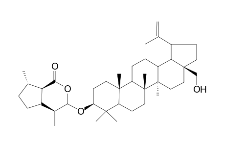 3'.alpha.-[Lup-20(29)-ene-28-ol-3.beta.-oxy]-dihydronepetalactone