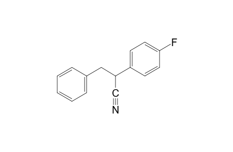 2-(p-fluorophenyl)-3-phenylpropionitrile