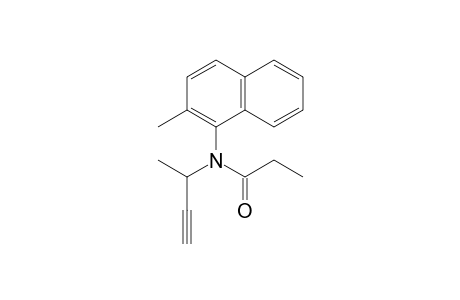 Propanamide, N-(2-methyl-1-naphthalenyl)-N-(1-methyl-2-propynyl)-
