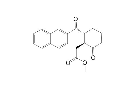 (S,R)-Methyl 3-(2'-naphthylcarbonyl)cyclohexanone-2-acetate