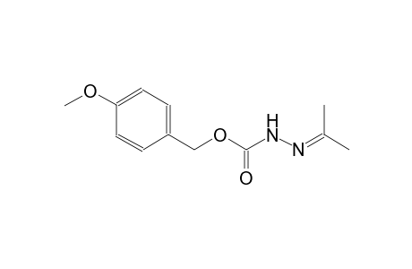 4-methoxybenzyl 2-(1-methylethylidene)hydrazinecarboxylate