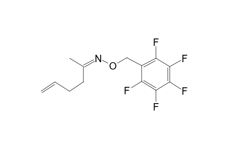 5-Hexen-2-one oxime, o-[(pentafluorophenyl)methyl]-