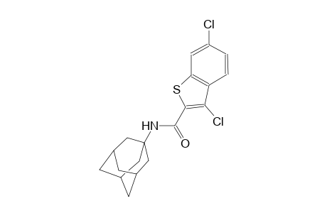 N-(1-adamantyl)-3,6-dichloro-1-benzothiophene-2-carboxamide