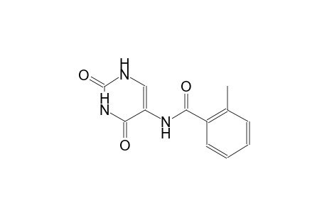 N-(2,4-dioxo-1,2,3,4-tetrahydro-5-pyrimidinyl)-2-methylbenzamide