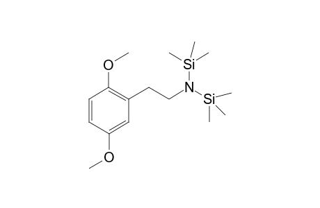 2,5-Dimethoxyphenethylamine 2TMS